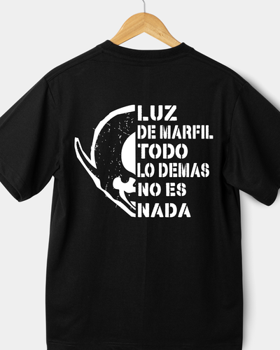 Remera oversize Luz de Marfil