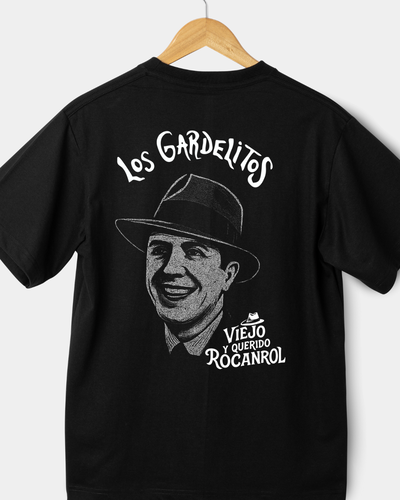 Remera oversize - Los Gardelitos viejo y querido rocanrol