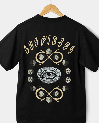Remera oversize - Los Piojos paciencia luna