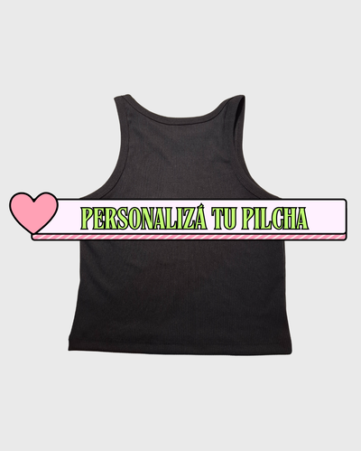 Musculosa morley 100% personalizada