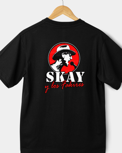 Remera oversize Skay y Los Fakires