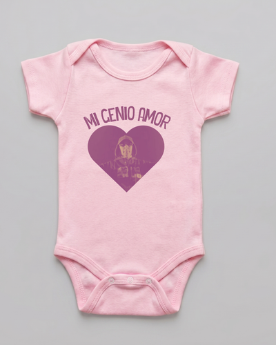 Body Bebé Mi Genio Amor 