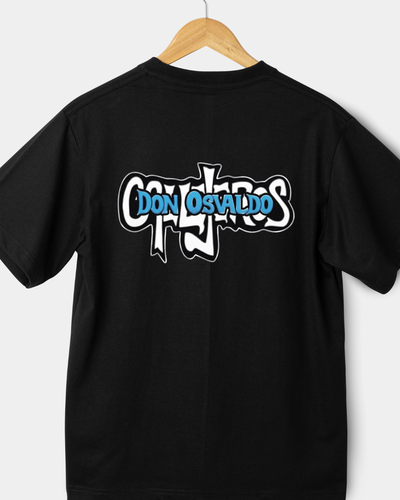 Remera oversize Callejeros Don Osvaldo