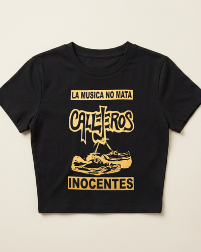 Baby Tee Callejeros Inocentes