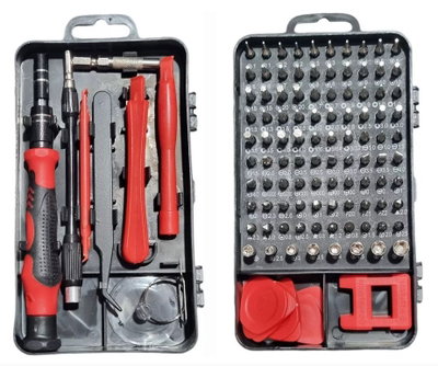 Kit de 110 En 1 Herramientas Destornillador Celular iPhone Mac android consolas