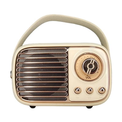 Radio vintage recargable ktf-261 rosa 