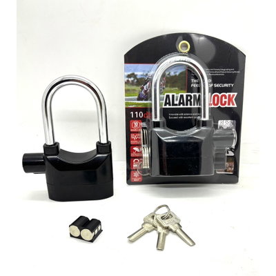 Candado Alarma 110 Decibeles Alarma Lock Para Motos  Bicicleta etc.