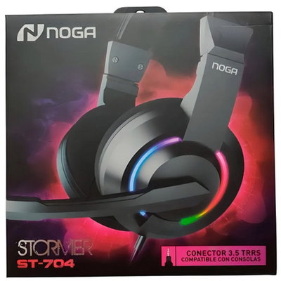 Auriculares Gamer Noga Stormer ST-704 RGB con Micrófono 3.5mm