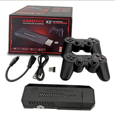 Game Stick X2 Consola Retro HDMI con 2 Joystick