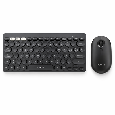 Combo Teclado y Mouse Inalámbrico Havit KB279 Compacto USB