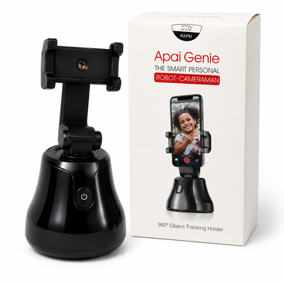 Soporte Inteligente 360° para Celular con Seguimiento Automático