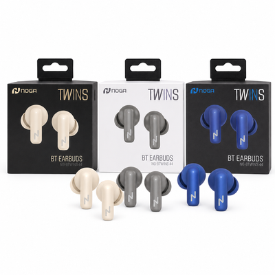Auriculares Noga NG-BTWINS 44 (Bluetooth 5.4) 