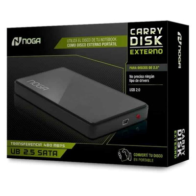 Carry Disk Externo Noga UB 2.5 SATA USB 2.0