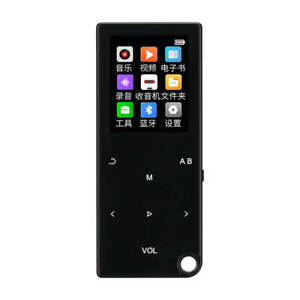 Reproductor Mp4 Mp3 8gb Bluetooh, Alarma, Fm Radio De Metal