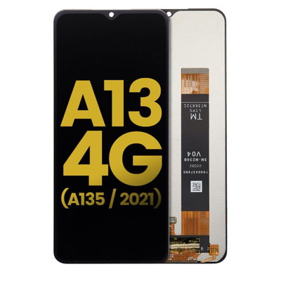 Modulo Pantalla Display Para Samsung A13 4g A135f Cal.orig Negro