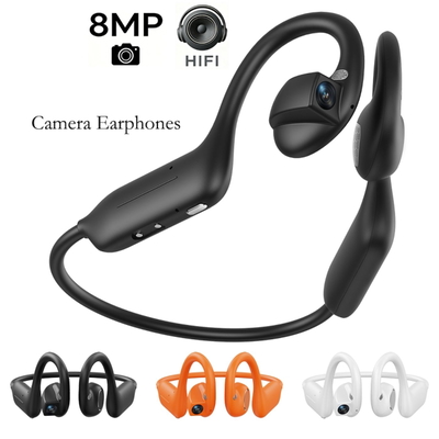 Nuevos auriculares inteligentes conducción ósea con AI, cámara de 8MP asistente de voz