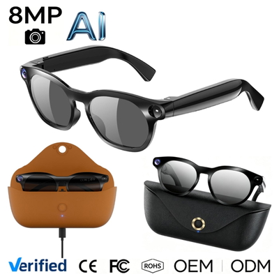 gafas inteligentes CY03 Max con IA Max para videollamadas y traducción de voz 