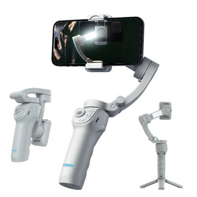  Estabilizador M01 de gimbal de tres ejes plegable para teléfono móvil 