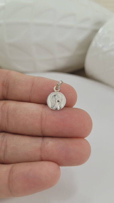 Medalla de plata Virgen Niña