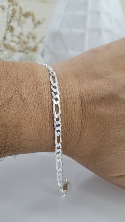 Pulsera de Plata 3x1 X21cm