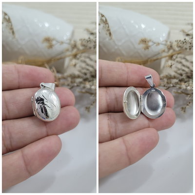 Dije de Plata Relicario