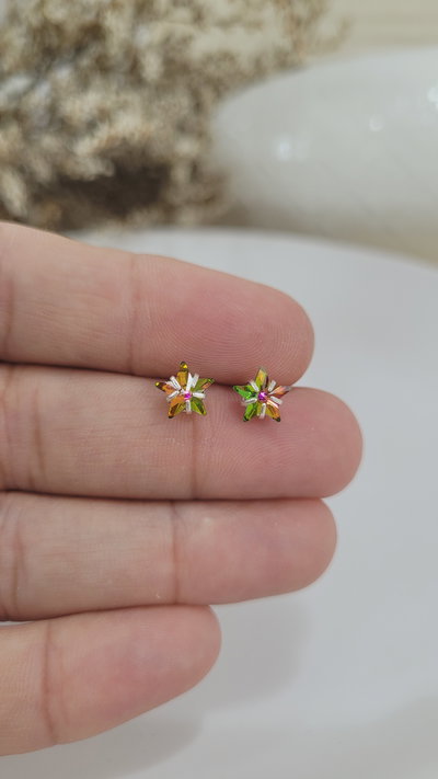 Aros de Plata Varios Colores Disponibles (AR1050/0570)