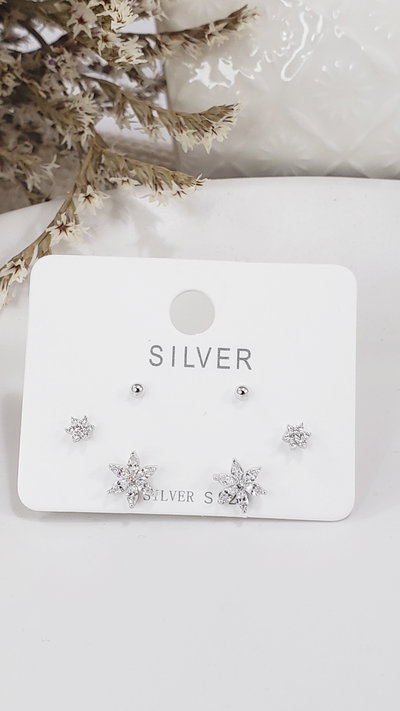 Aros de Plata Trio (AR1370/1680)