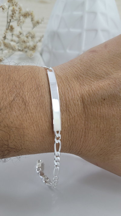 Pulsera Identidad de Plata (PULI1013/3765)