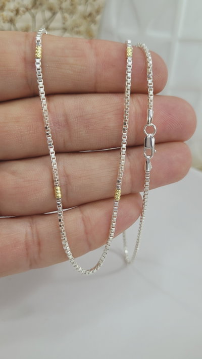 Cadena de Plata Combinada