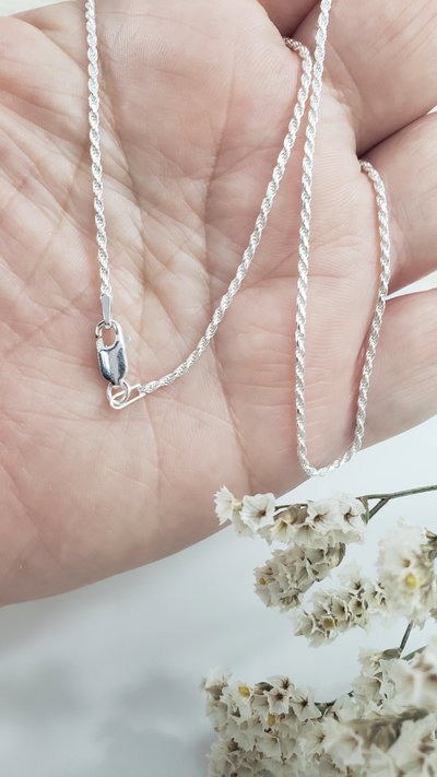 Cadena de Plata x55cm