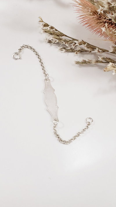 Pulsera Identidad de Plata (PULI1008/1100)