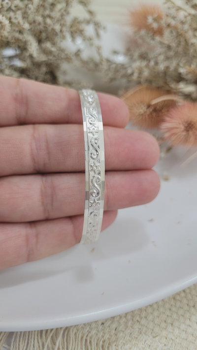 Pulsera de Plata Cincelada (PESC1013/8975)