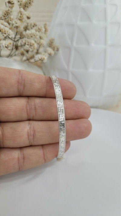 Pulsera de Plata Cincelada (PESC1015/6670)