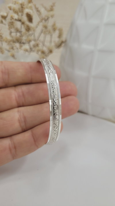 Pulsera de Plata Cincelada (PESC1011/9075)