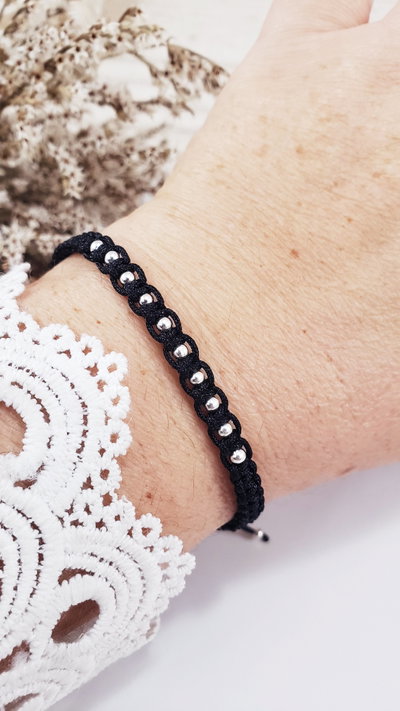 Pulsera de Plata Tejida (PULCT1105/0490)