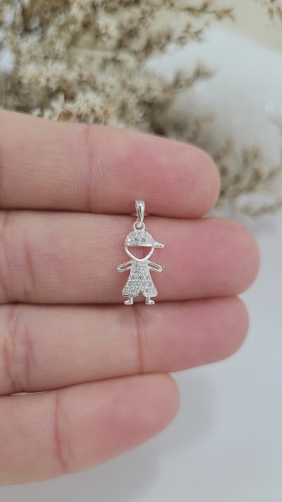 Dije de Plata Nene con piedra (DI1250/0480)