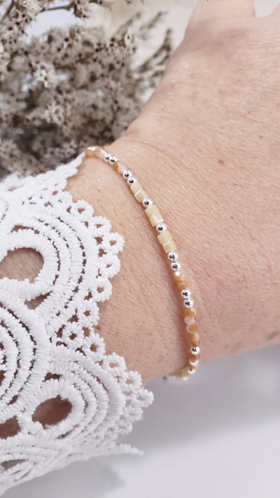 Pulsera de Plata Cristalitos (PULCT1173/0715)