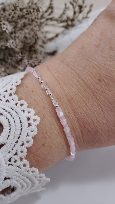 Pulsera de Plata Cristalitos (PULCT1172/0715)