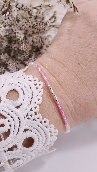 Pulsera de Plata Cristalitos (PULCT1175/0970)