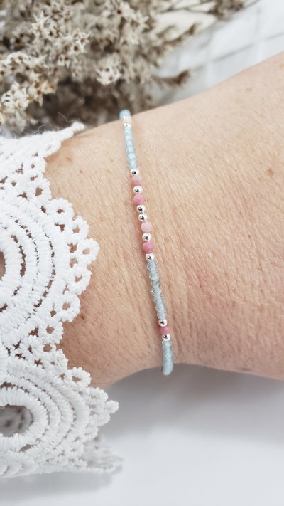 Pulsera de Plata con Cristales (PULCT1184/0930)