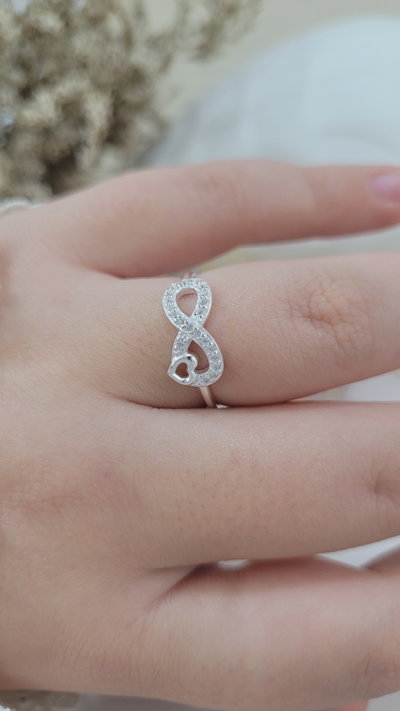Anillo de Plata Infinito (AN1372/0810)