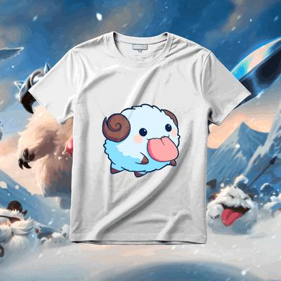 Remera unisex PORO saltarín