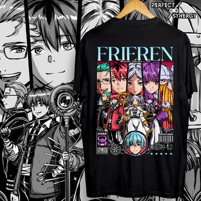 Remera FRIEREN unisex Party (espalda)