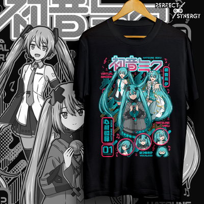 Remera Hatsune Miku (Vocaloid)