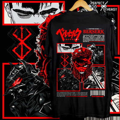 Remera Berserk unisex (espalda)