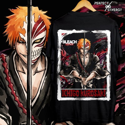 Remera Bleach Ichigo Tinta (espalda)