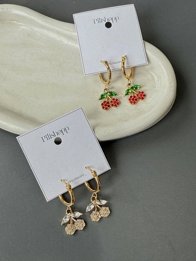 Aros Cherry colgante A.D