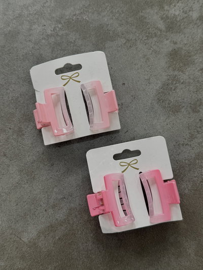 Set x2 mini brochecito rectangular inf 