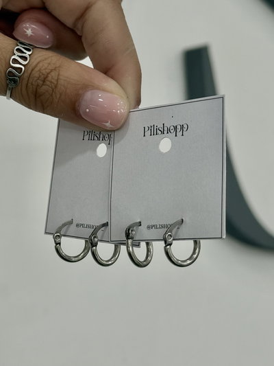 Mini Argollitas Lisas 0.9mm A.Q