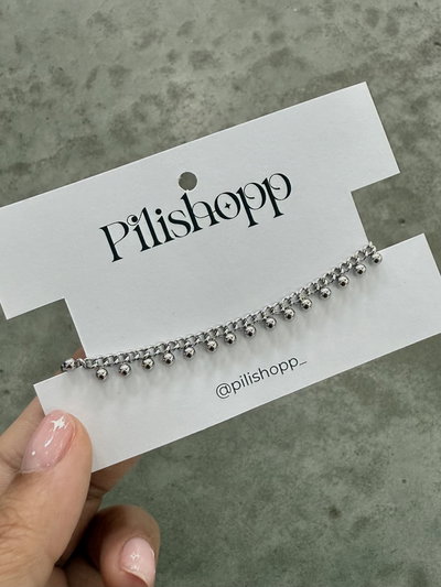 Pulsera Multi Bolitas colgantes A.Q